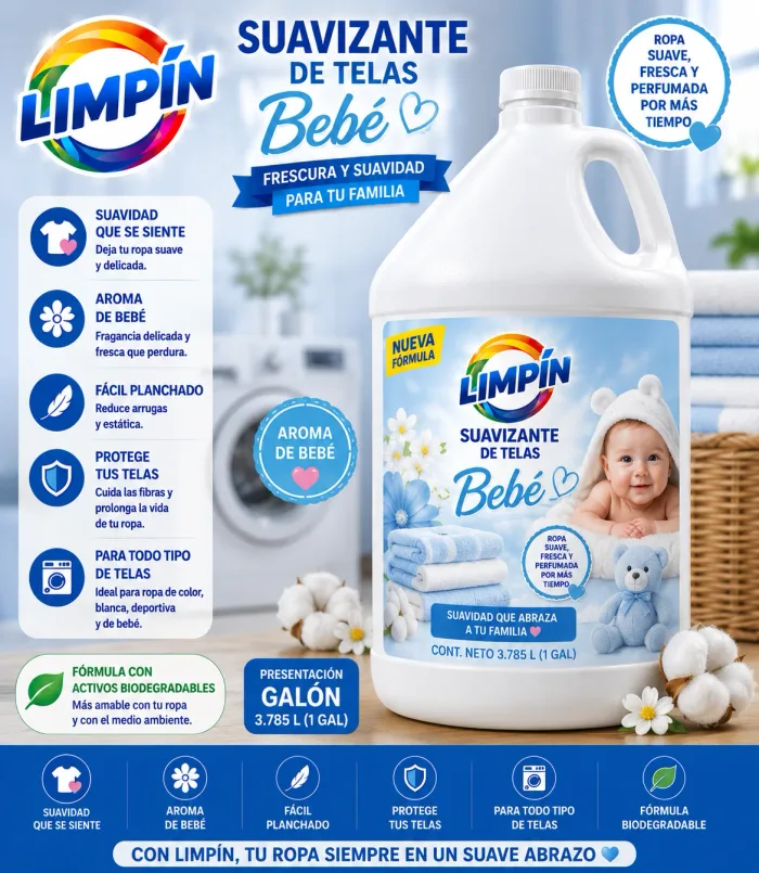 Galón Suavizante LIMPÍN 3.8L
